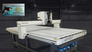 AXYZ CNC Router displayed at ORCA-WEST-INC