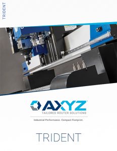 TRIDENT CNC Router - AXYZ