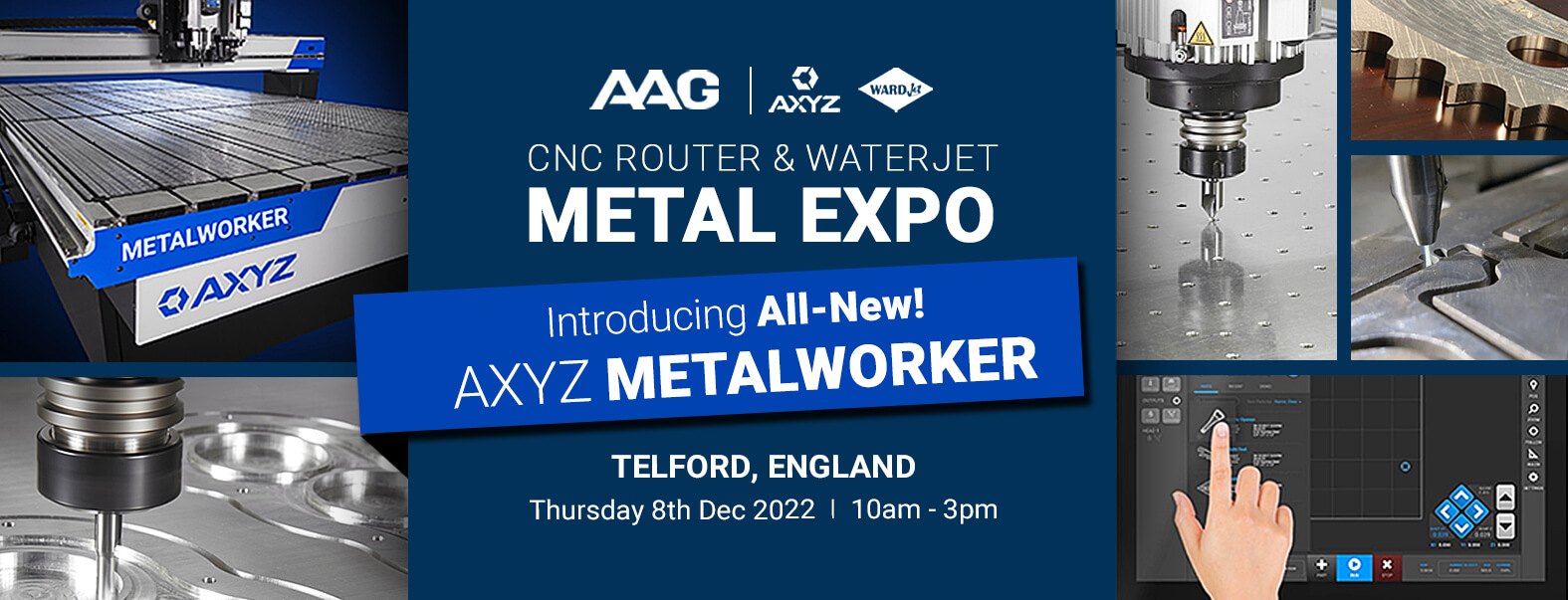 metal-expo-and-mw-launch-telford-cncshop-flyer-banner-8-dec-2022
