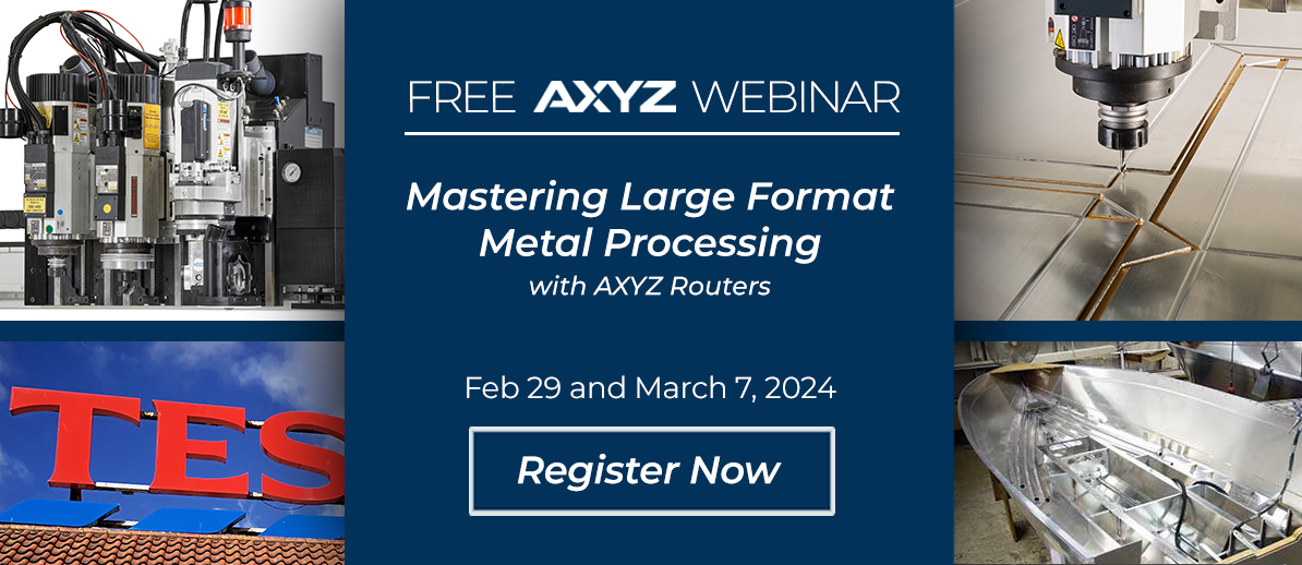 Mastering Large Format Metal Processing with AXYZ Routers