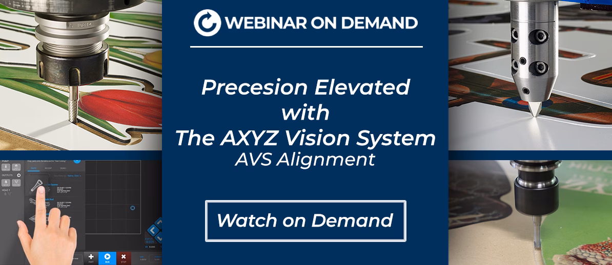 Replay AXYZ Webinar Precision Elevated with AXYZ Vision System: AVS Alignment