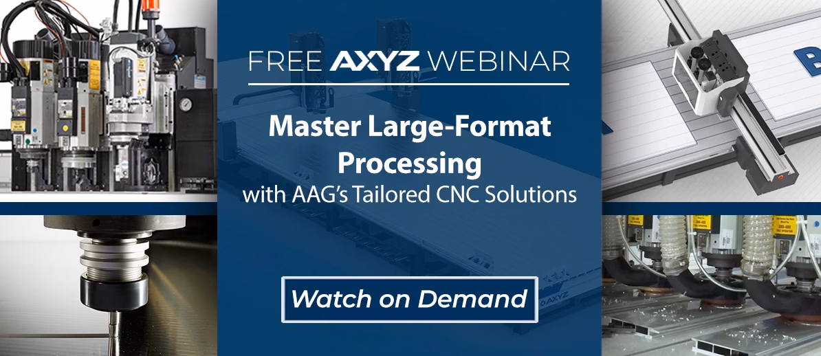 AXYZ Webinar Large Format Event Banner