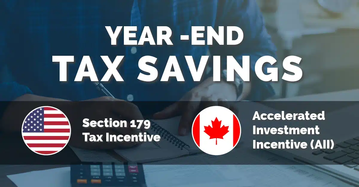 Tax Incentives Banner